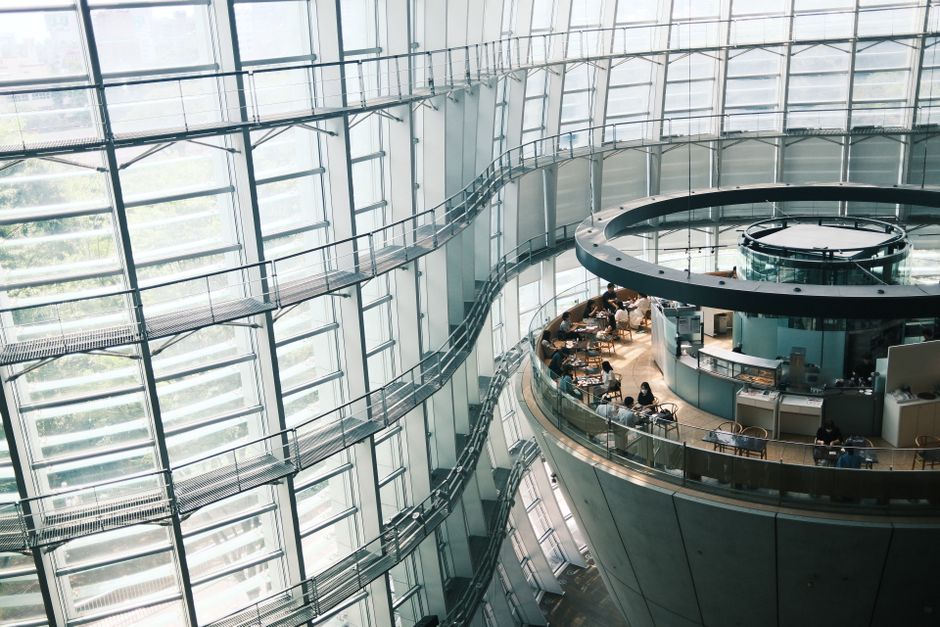 台灣大學圖書館內部