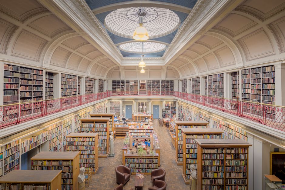 英國大學校園與圖書館